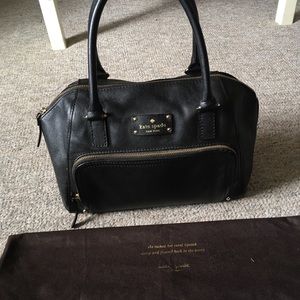 Kate Spade Leather Front Pocket Sachel w/ Cover